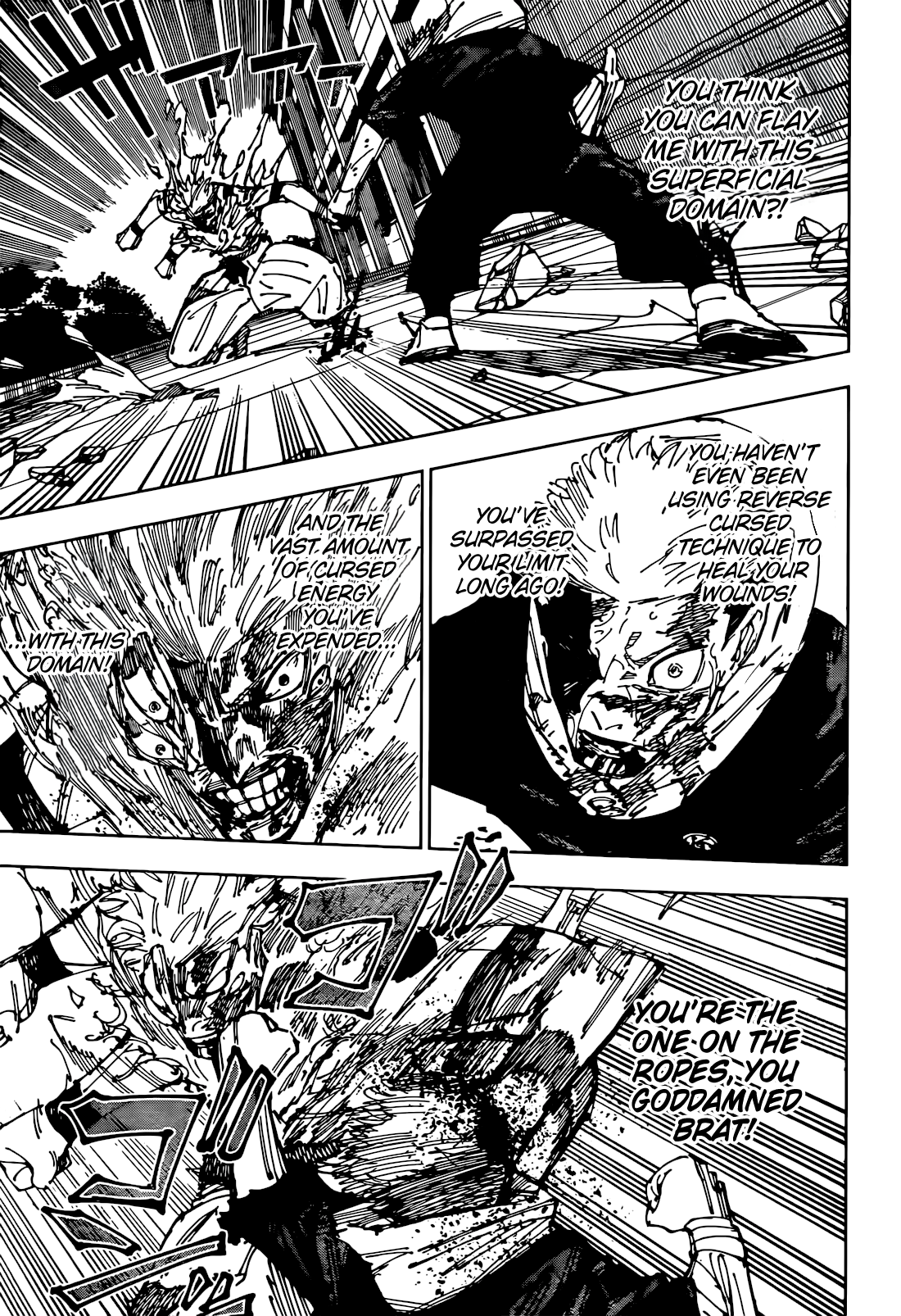 Jujutsu Kaisen, Chapter 267 - One Piece Manga Online in High Quality